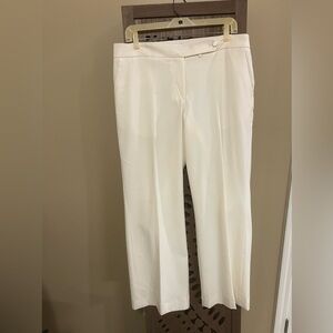 Elegant Cream Women's Pants